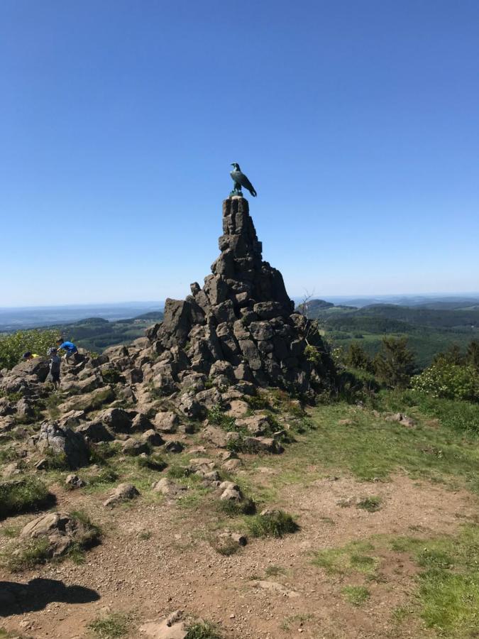 Pension-Ferienwohnung Liesbachtal Direkt Am Waldrand Bayerische Rhoen Schonau an der Brend Екстер'єр фото