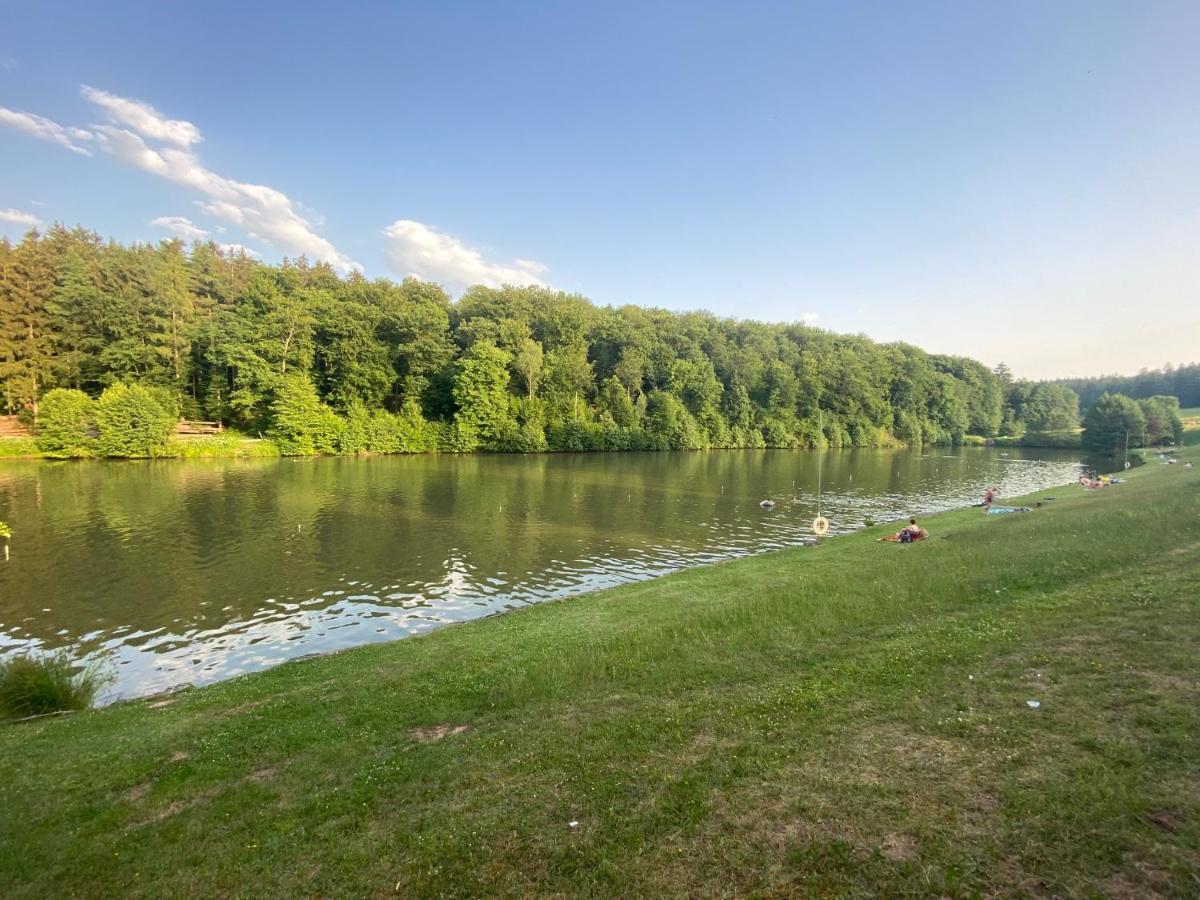 Pension-Ferienwohnung Liesbachtal Direkt Am Waldrand Bayerische Rhoen Schonau an der Brend Екстер'єр фото