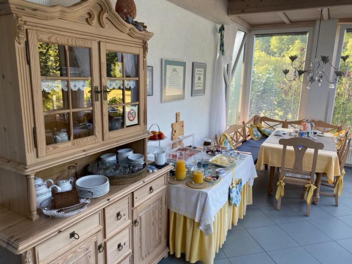 Pension-Ferienwohnung Liesbachtal Direkt Am Waldrand Bayerische Rhoen Schonau an der Brend Екстер'єр фото