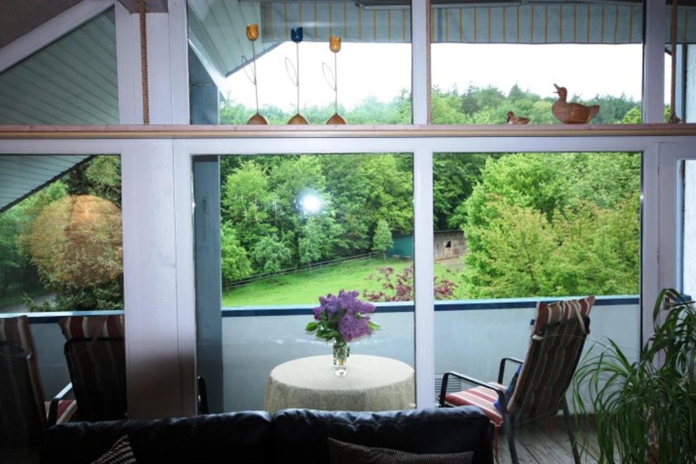 Pension-Ferienwohnung Liesbachtal Direkt Am Waldrand Bayerische Rhoen Schonau an der Brend Екстер'єр фото