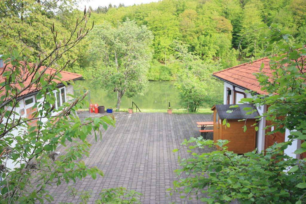 Pension-Ferienwohnung Liesbachtal Direkt Am Waldrand Bayerische Rhoen Schonau an der Brend Екстер'єр фото